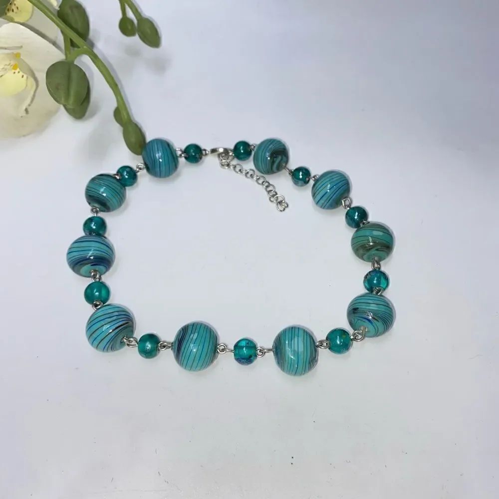 Glass Beads Necklace